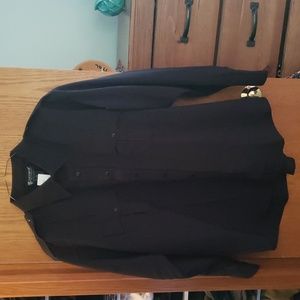 Men's Tact Squad Black Uniform long sleeve top 2XL 18-18 1/2